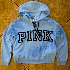 PINK Tie Dye Hoodie